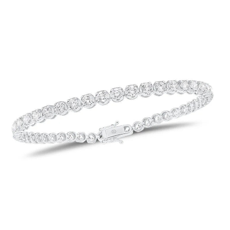 3.74 ct Diamond Tennis Bracelet