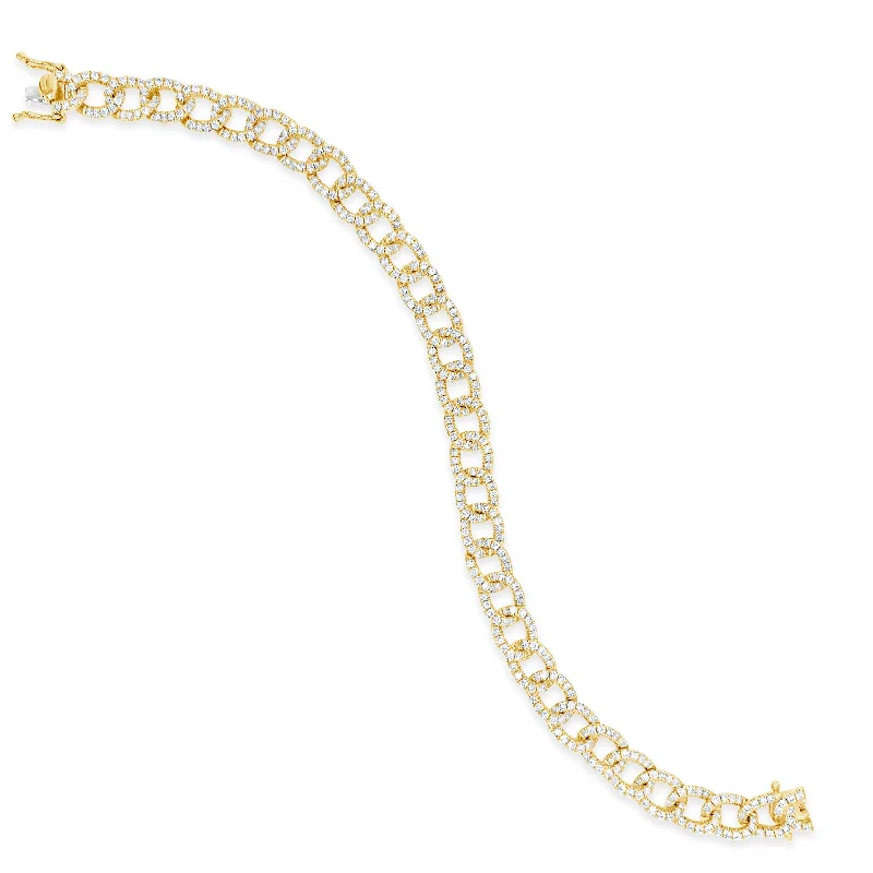 Diamond Cuban Link Bracelet