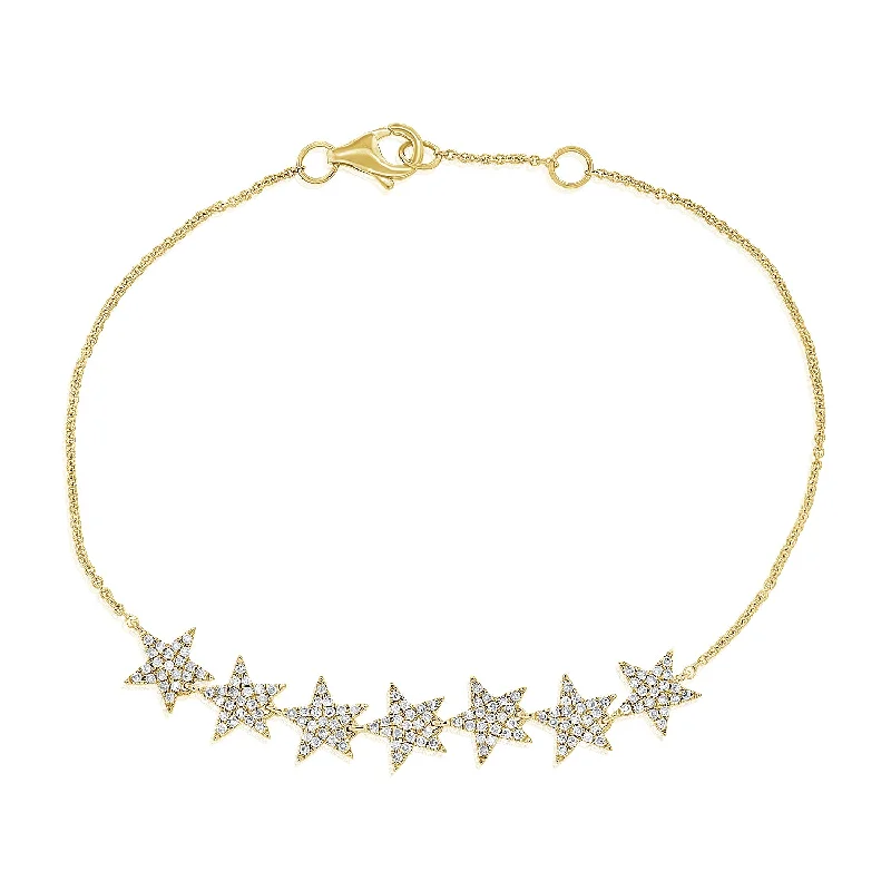 Diamond Multi-Star Bracelet