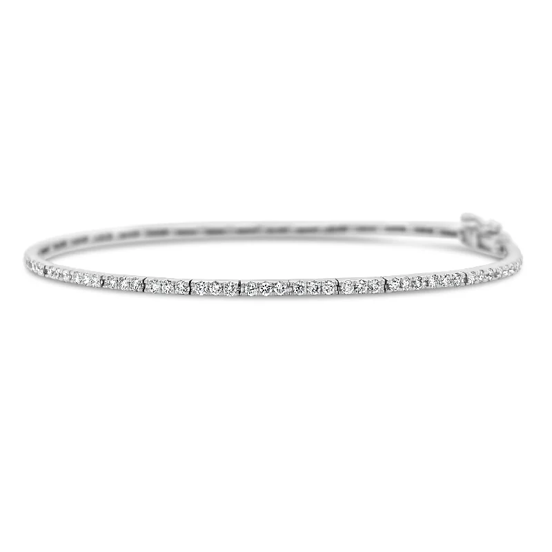 Diamond Skinny Tennis Bracelet