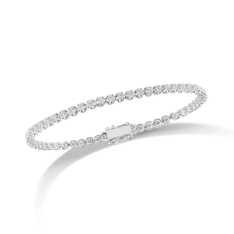 Diamond Slim Classic Tennis Bracelet