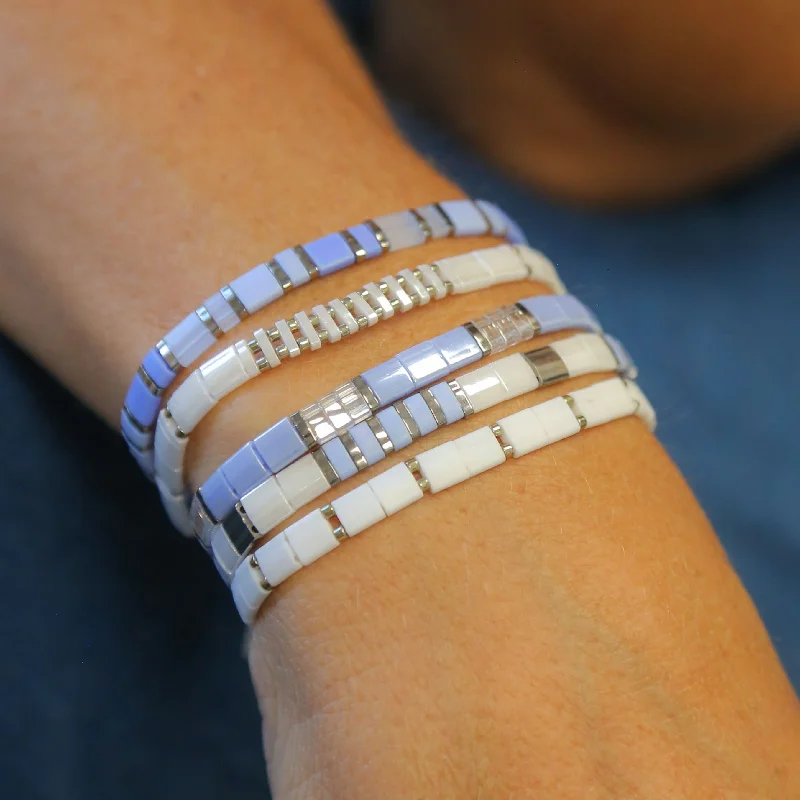 GENESIS - 5 Tila Bead Bracelet Stack