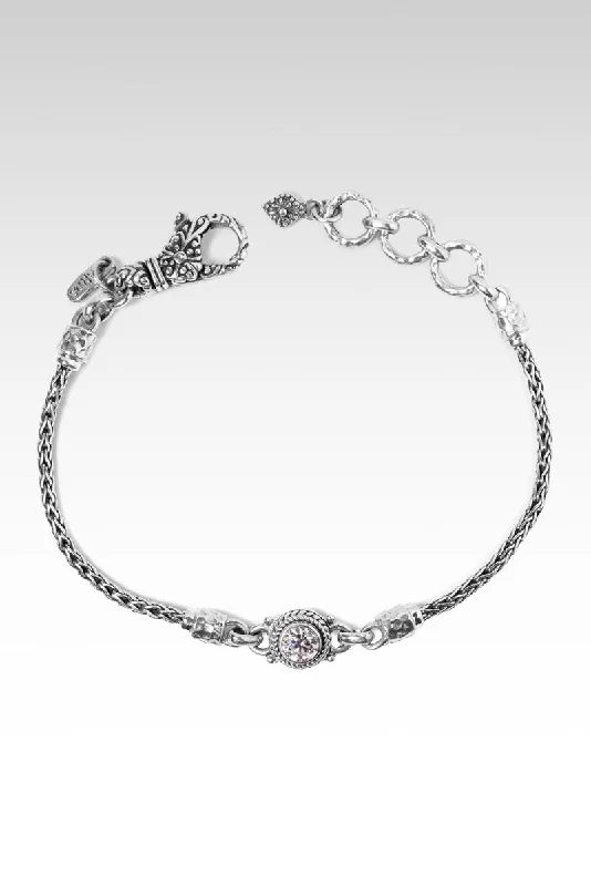 Signature One-Stone Bracelet™ in Moissanite