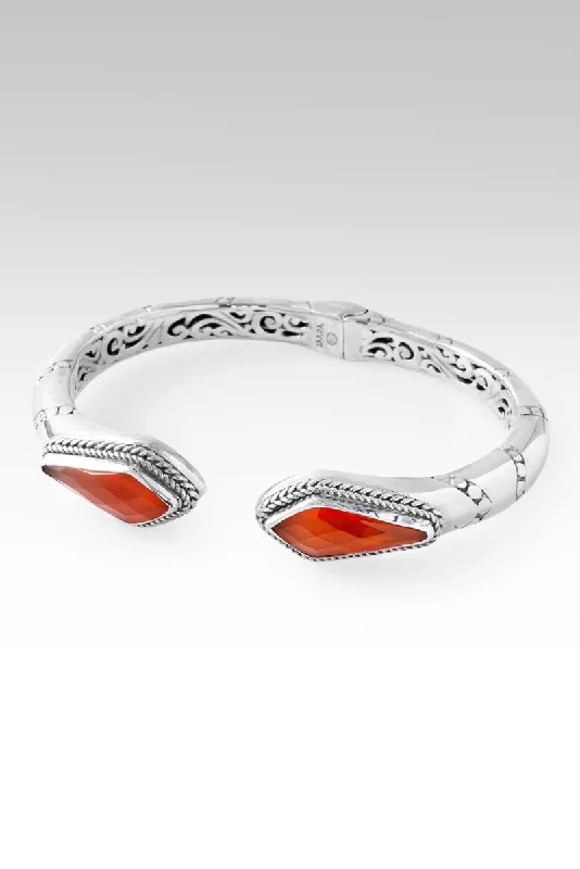 Spiritual Evolution Tip-to-Tip Bracelet™ in Carnelian