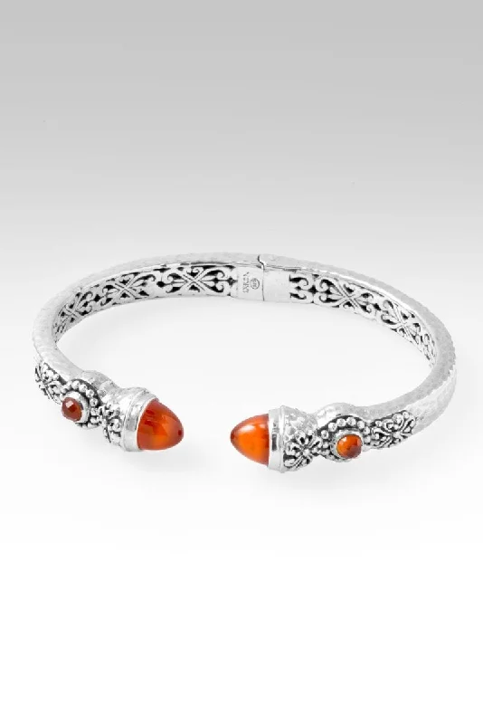 Spiritual Growth Tip-to-Tip Bracelet™ in Carnelian