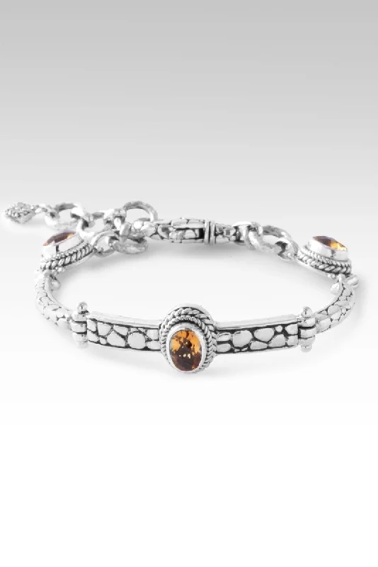 Wisdom is Supreme Bracelet™ in Citrine