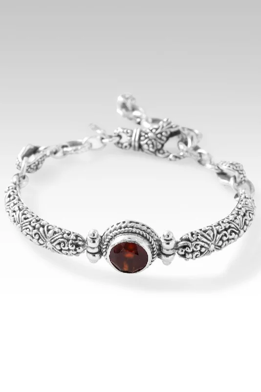 Wondrous Grace Bracelet™ in Hessonite Garnet