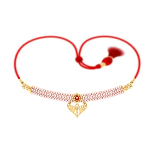 22k Gold Necklace Design For Any Festive Occasion