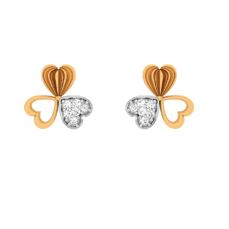 18KT Gold And Diamond Earrings For Women That Suits You For Everyday