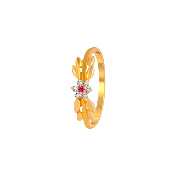 22k Unique Gold Ring Design For Everyday Wear