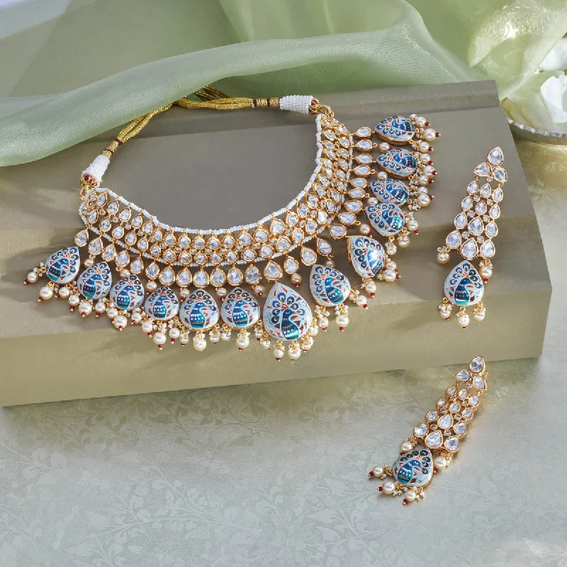 Kundan Necklace 165823