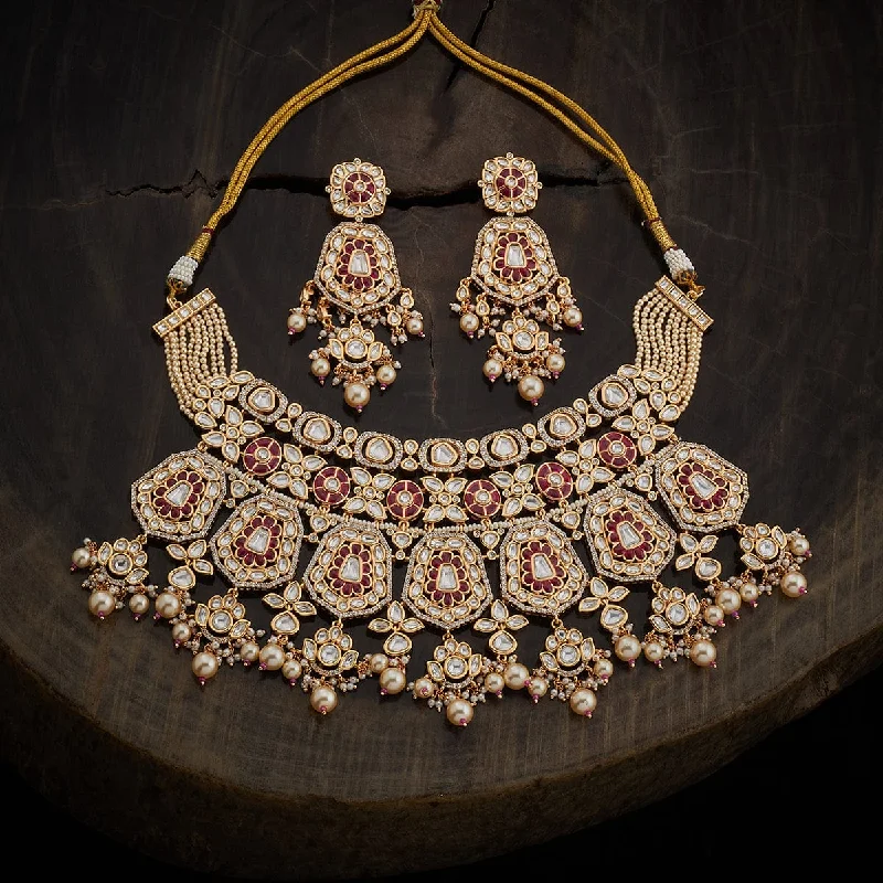 Kundan Necklace 167019