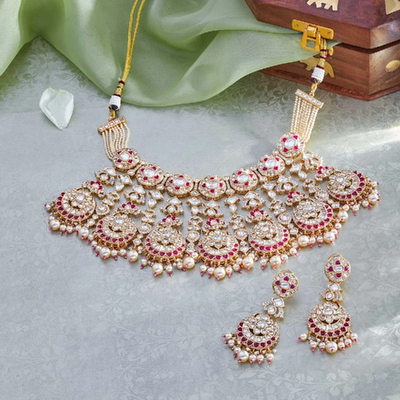 Kundan Necklace 167022