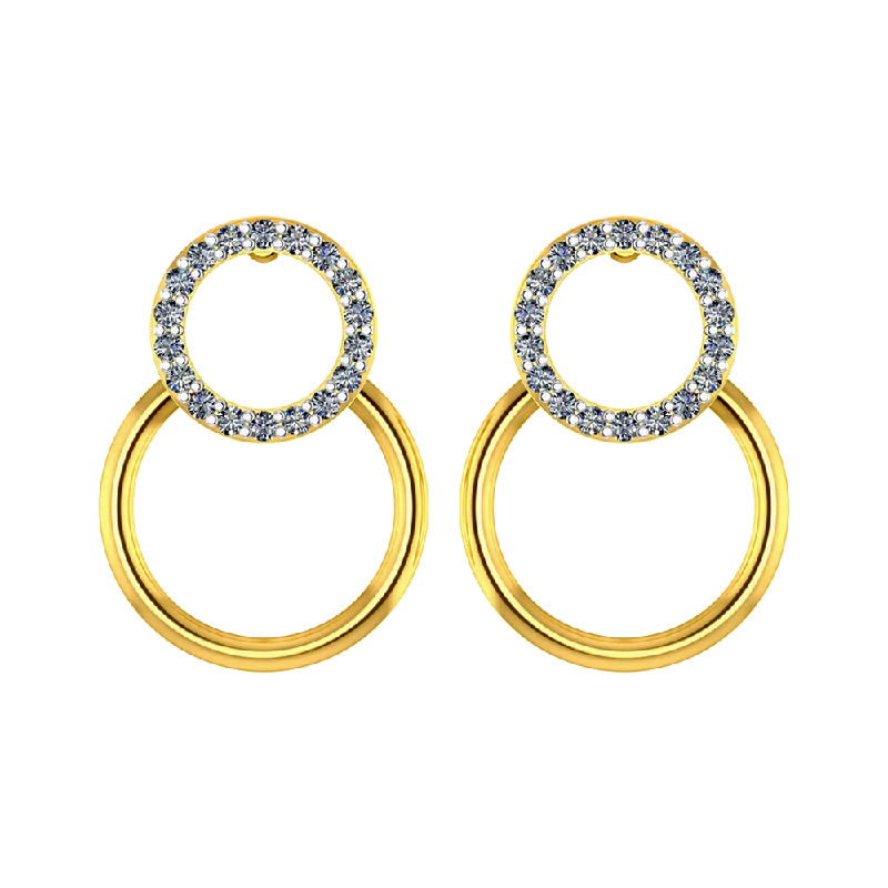 Latest Design Of Diamond Earrings From P.c Chandra Jewellers