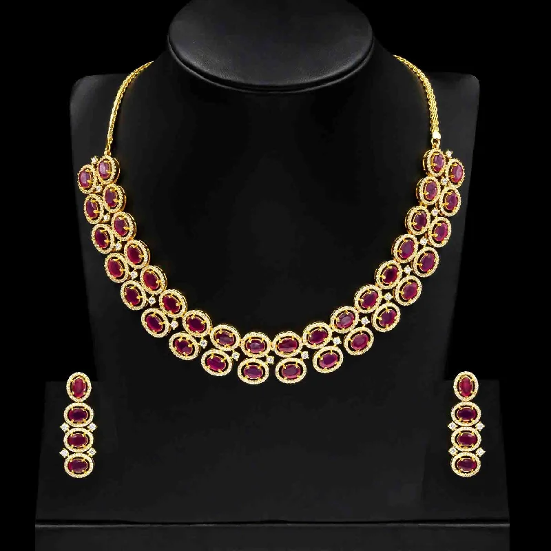 Stone Necklace with Stud PMSNS8WR-0011, PMSHST16WR-082